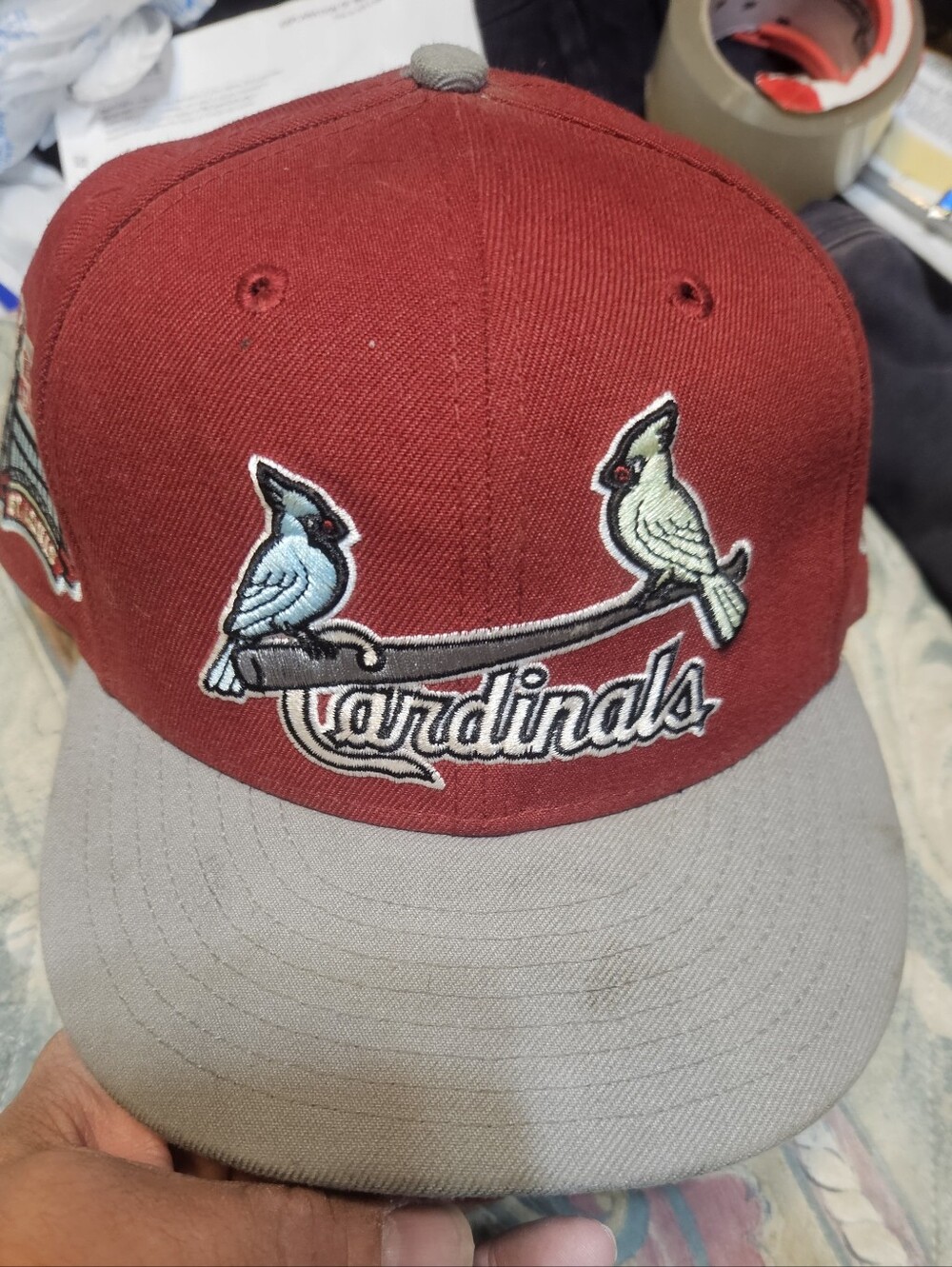 St.Louis Cardinals Off Color Bush Stadium Edition New Era Cap Estate Item